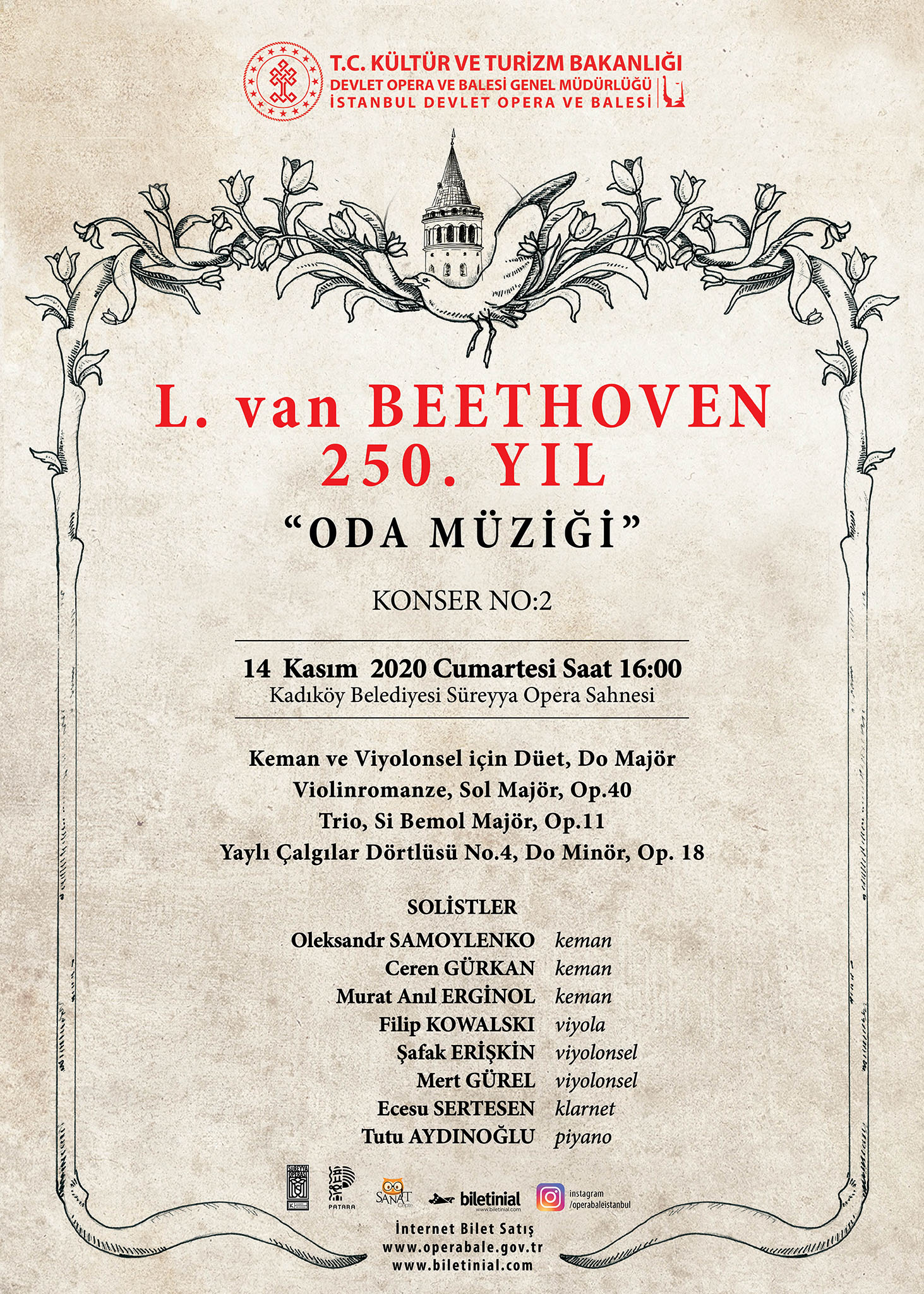 Beethoven Konseri No 2 Oda Muzigi